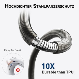 8K HDMI Fibre Optic Cable 10 m Steel Armour Optical HDMI AOC 2.1 Cable 48Gbps Ultra High Speed 8K @ 60Hz4K @ 120Hz Dynamic HDR eARC Dolby HDCP 2.2 & 2.3 for HDTV/Projector/Home Cinema/TV Box/Gaming