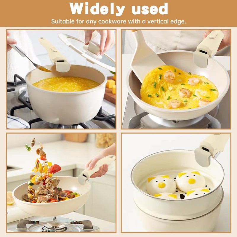 Removable Handle, Universal Pot Handle, Detachable Removable Pan Handle Replacement