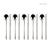 Sammi Square-Handled Carved Sanded Cutlery Set 5P / Korean Cutlery Set / 삼미 사각수 조각 샌딩 수저세트 5P  한식 수저세트