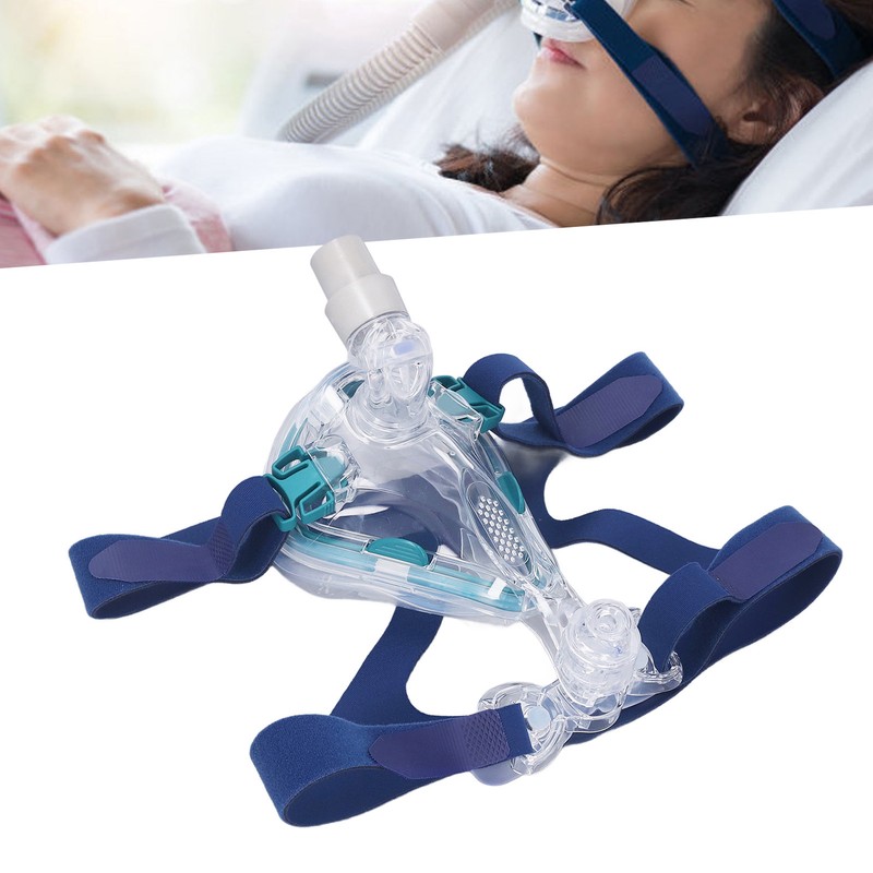 Breathing Machine Face Guard with Headgear Silicone Cushion Replacement Accessory