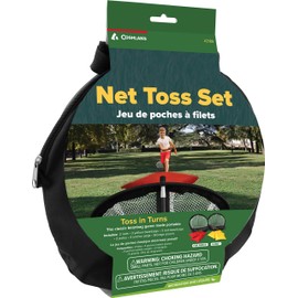 Coghlan's Portable Net Toss Set - Compact Bean Bag Toss Game for Outdoor Fun at Campsite or Beach - Includes 2 Nets, 6 Beanbags, 4 Anchor Pegs & Storage Pouch - Perfect for Kids & Adults