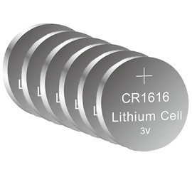 Synergy Digital Car Key Remote Batteries, Compatible with Acura TSX (2014) Car Key Remote, (Lithium, 3V, 50mAh) Ultra High Capacity - Pack of 6 Batteries