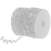 SEWACC 10M Acrylic Crystal Beads Strand Clear Acrylic Diamond Beads
