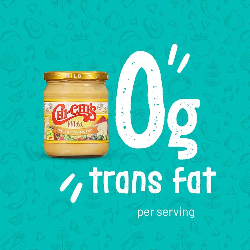 CHI-CHI'S Fiesta Mild Salsa Con Queso Dip, 15 Ounce (Pack