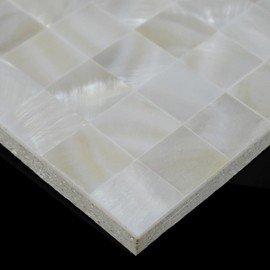 Mother of Pearl Tile Border 3'' x 12'' for Kitchen Backsplashes, Bathroom Walls, Spa, Pool