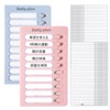 Forgotten Items Checker, Set of 2, Checklist, To-Do List, Kids