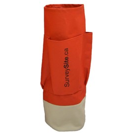 Surveysite 24 Inch Lath Stake Bag - Orange, Flat Top, Wood, Construction, Surveying