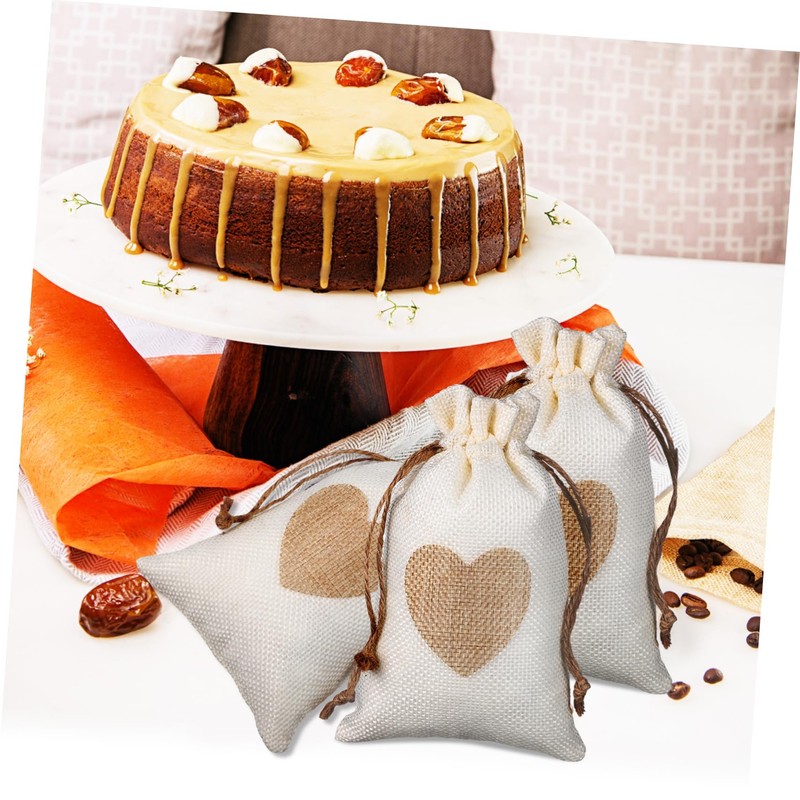 Healeved 24pcs Drawstring Storage Bags Versatile See-through Pouches for Jewelry