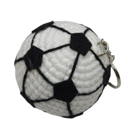 LINAN Soccer Ball Keychain, Sports Charm Keyring Accessory, Gag gift soccer Ball, Back to School gift, Gaggift, Gift for Him