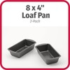 GoodCook Nonstick Loaf Pan 8 x 4-Inch Heavy-Duty Steel Bakeware