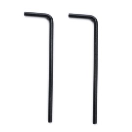 Musiclily Basic 3/32" Steel Guitar Allen Key Hex Wrench for 70s Fender Instrument with Micro Tilt Neck Adjustment, Black (Set of 2)