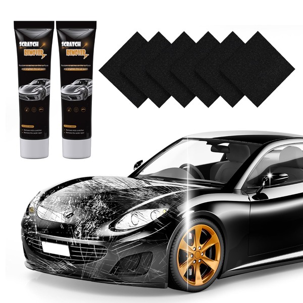 MALOK Car Scratch Remover, 2025 Upgrade Nano Sparkle Cloth -