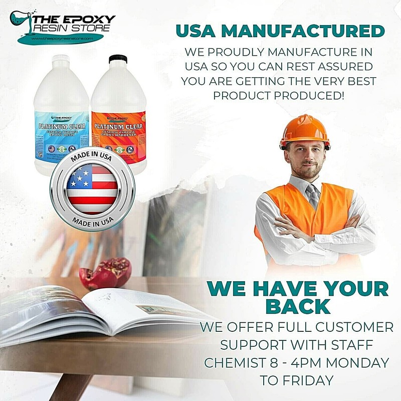 THE EPOXY RESIN STORE Crystal Clear Epoxy for bar tops,
