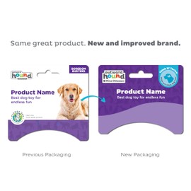 Outward Hound by Planet Dog Lil' Snoop Durable Interactive Treat Dispensing Dog Toy, Small, Purple