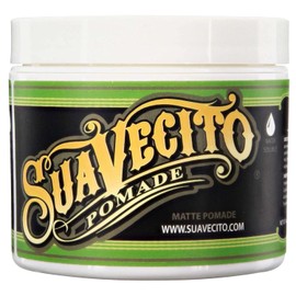 Suavecito Pomada (Sin Brillo) Fórmula 5 Oz, 1 Paquete - Pomada Para El Cabello De Fijación Media Para Hombres - Pasta Para Cabello Para Peinados De Textura Natural Mate