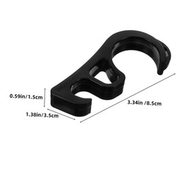 Totority 2Pcs Motorcycle Handlebar Brake Lock Durable Bike Brake Lever Hook for Enhanced Parking Safety Sturdy Construction Suitable for Motorbike Models Vibrant Color Design