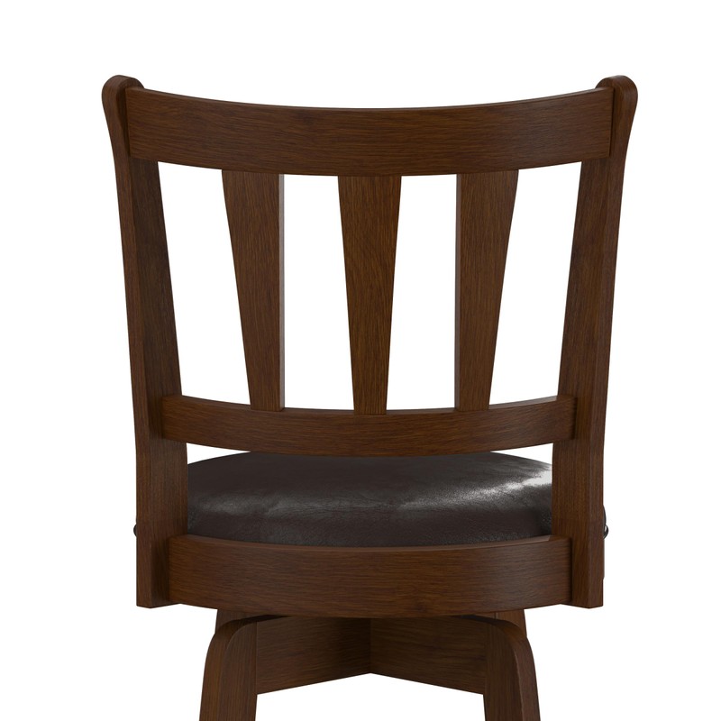 Hillsdale Presque Isle Swivel Stool, Counter Height, Cherry