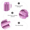 Healeved Eyebrow Pencil Sharpener Tool Makeup Pencil Sharpener Slot Flat-Tip