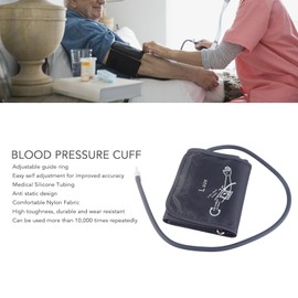 Blood Pressure Cuffs Replacement, Upper Arm Blood Pressure Cuff, Pack of 2 Blood Pressure Cuff with Connector, Adjustable D Ring, Large Cuff Strap, Arm Blood Pressure Replacement Cuff for Seniors (22