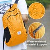 4Monster Packable Backpack Ultra Lightweight, Foldable Backpack Water Resistant, Hiking