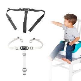Trapp Harness,2 Pcs Nylon High Chair Straps, 3 Point Safety Harness, Highchair Straps, High Chair Harnesses, Children's Dining Chairs Strap for Baby Kid Safe