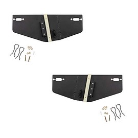 Driver and Passenger Front Power Window Lift Regulator Repair Kits Replacement for Jeep SUV 68059645AA 68059644AA