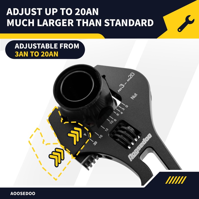 AOOSEDOO 3AN-20AN AN Fitting Wrench AN Fitting Tool for AN
