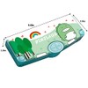 Aisi Student Multifunction Pen Pencil Case with 2 Compartments Cute