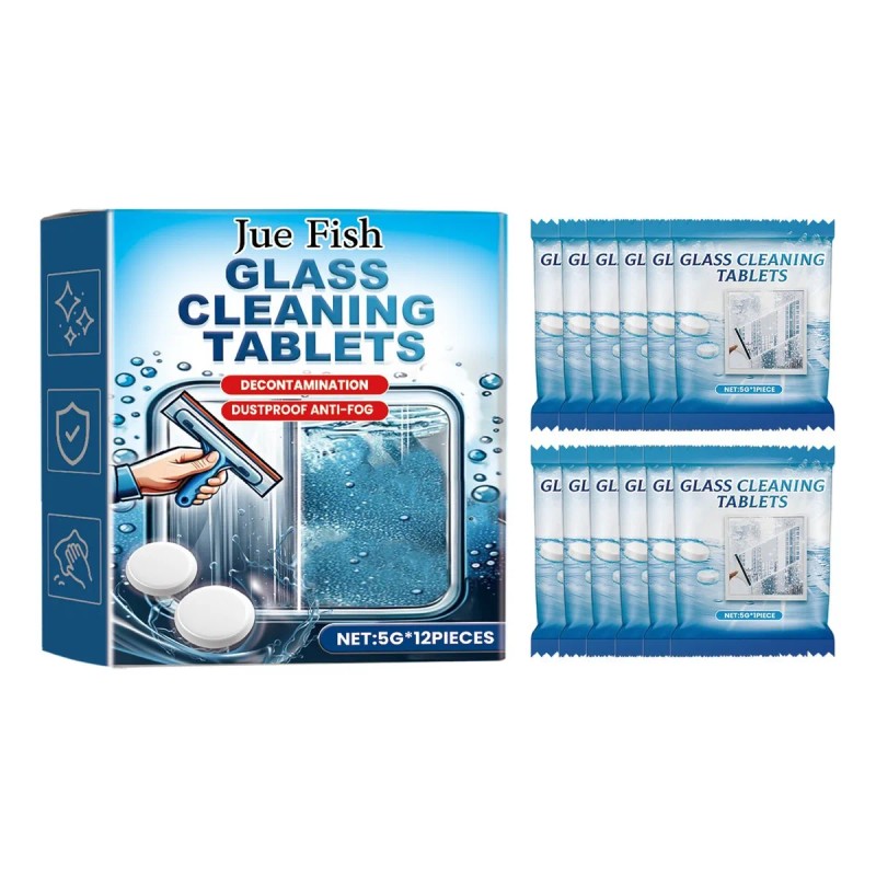 Tabletas Efervescentes Para Limpieza De Vidrios Highlyeffect