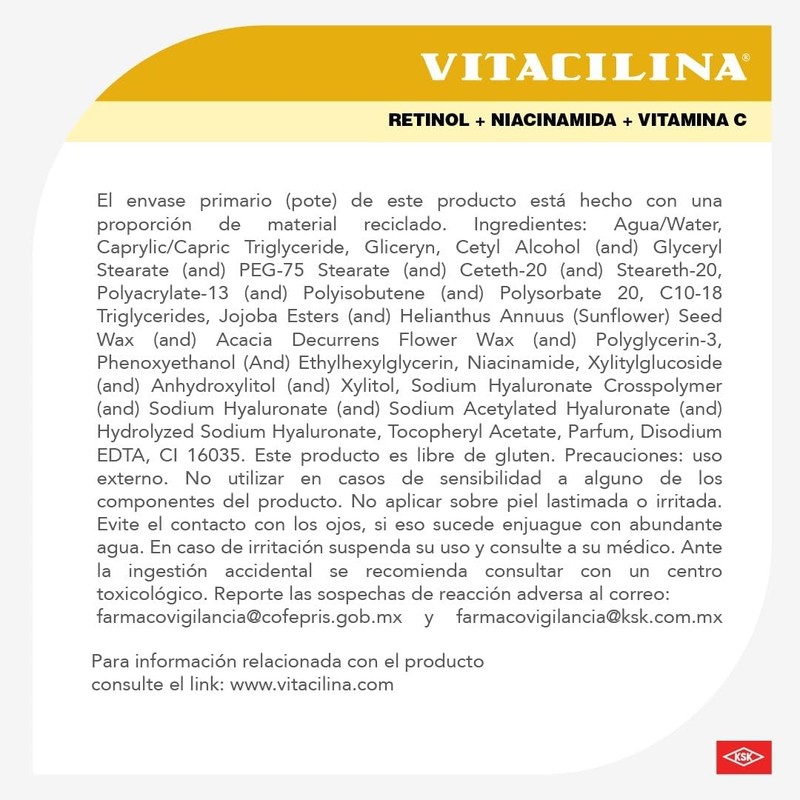 Vitacilina Crema Facial Aclaradora 100g