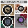 60X Handheld Magnifier with UV&LED Lights Jeweler Loups Magnifying Glass