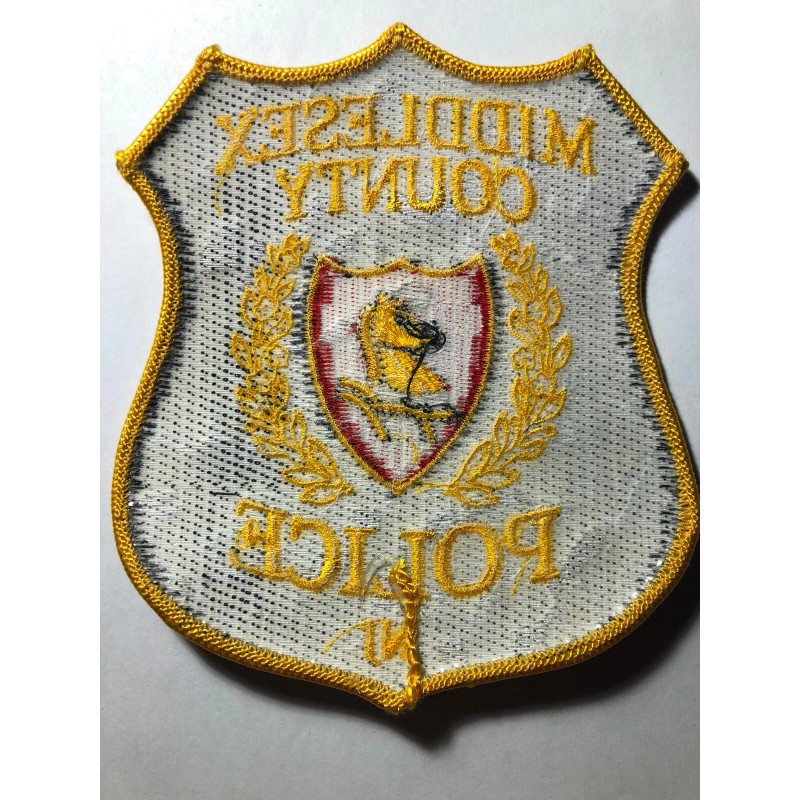 Middlesex County New Jersey Police Patch