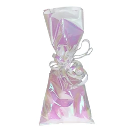 Creative Party PC336400 Pink Cello Bags with Twist Ties-10 Pcs