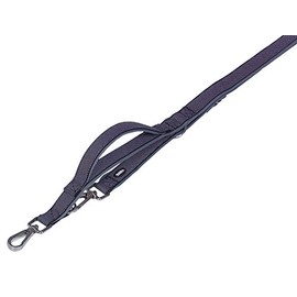 Nobby Leash with Short Lead Classic Preno Royal, Black