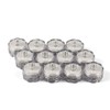 Rhytsing - Juego de 12 velas LED sumergibles, impermeables, luces