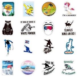 Winter Sports 70 PCS Mountain Skiing Winter Sports Stickers Decals Hydro Yeti Free Shipping!