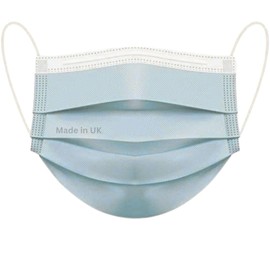 Ruiyang Ruiyang Disposable 100 Face Mask Blue 3 Ply Protective Breathable Triple Layer Mouth Cover with Elastic Earloops,Type II& Comfortable