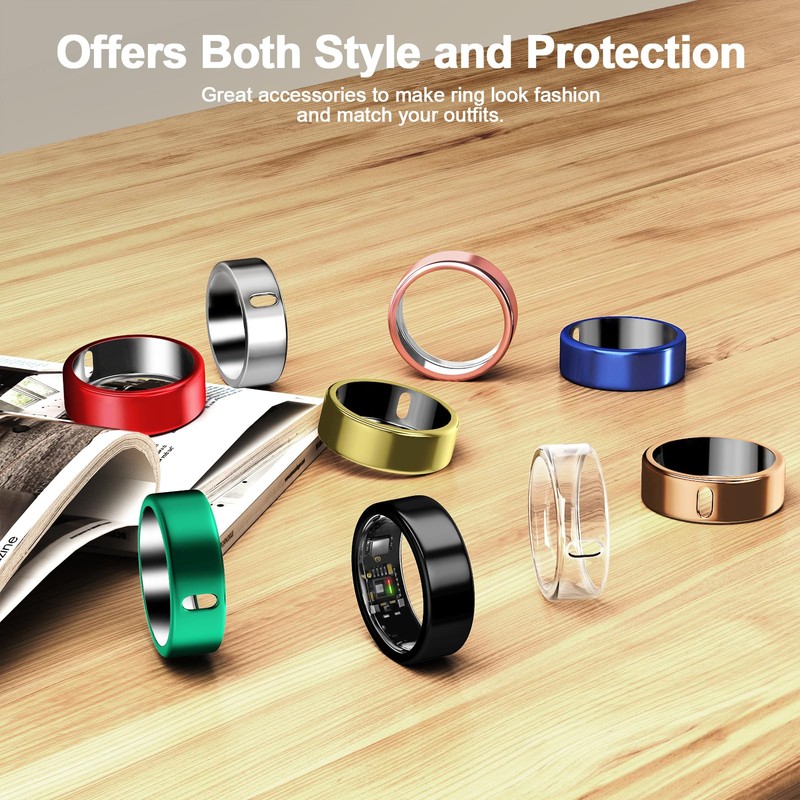 ZOOROO 3 Pack Cover Compatible with Ultrahuman Ring Air, Surport