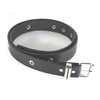 Piccola Lala Women's De-pl-aymblt-000141 Belt, Black, S EU, black