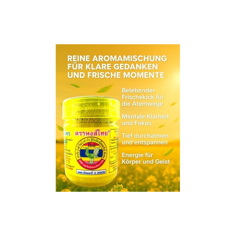Hong Thai 1 Smelling Tin – Formula Yellow – with