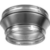 12" to 10" Duct Reducer with Rubber Gasket Round Reducer