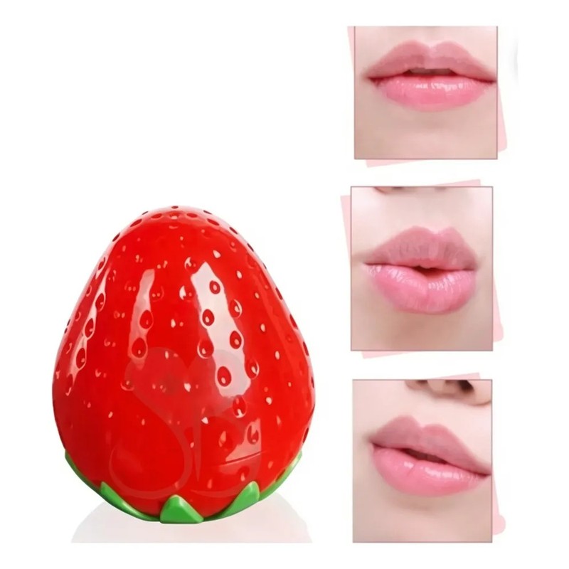 Bálsamos Para Labios Labial Magico En Forma De Fresa 12