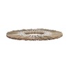 Wall Mirror Make Up Tapestry Decorative Grass Woven Round Hanging