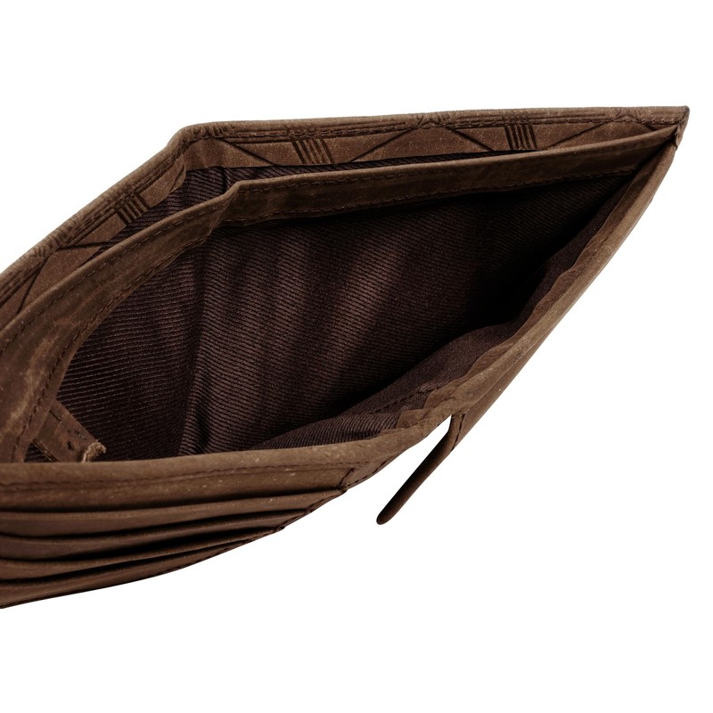 bruno banani Genuine Leather Men's Wallet, 022118, brown