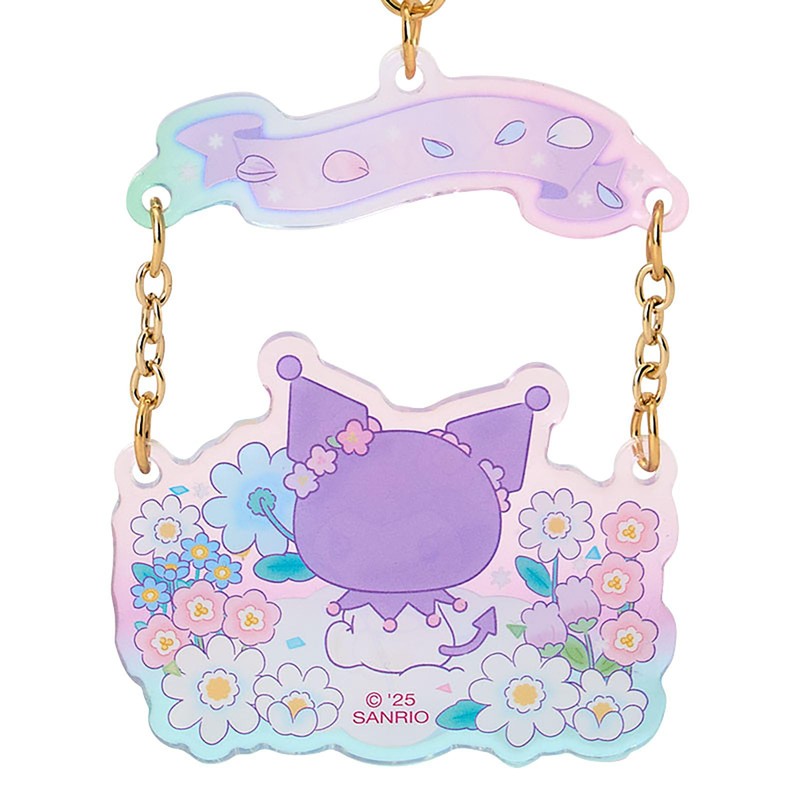 Sanrio Acrylic Keychain (Everyone is the Star! Exciting Design) Kuromi