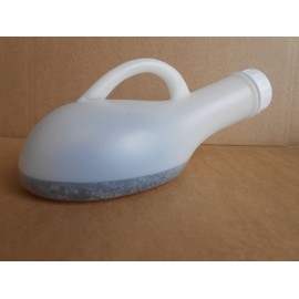 Unisex Leakproof Portable Urinal - Ideal for Car Travel Camping Caravan Festivals Children Elderly (Clear)