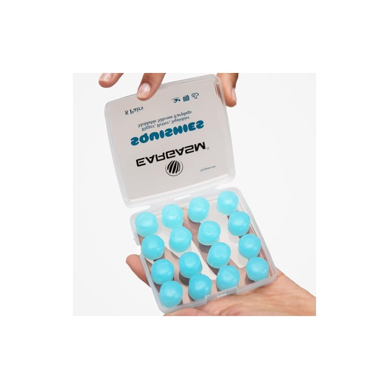 Eargasm Squishies - Tapones para los oídos de silicona moldeables
