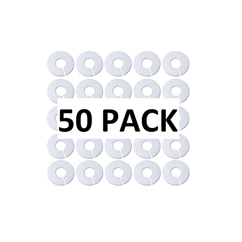 Blank Round Plastic Rack Dividers - Pick a Color/Pick a