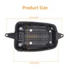 Kiawnia Motorcycle Passenger Seat Kit, Rear Seat and Foot Pegs,
