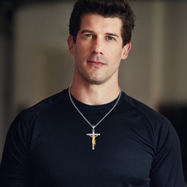 AINFQY Celtic Cross Necklace for Women Mustard Seeds Cross Pendant 925 Sterling Silver Faith Jewelry Gift, Sterling Silver, No Gemstone